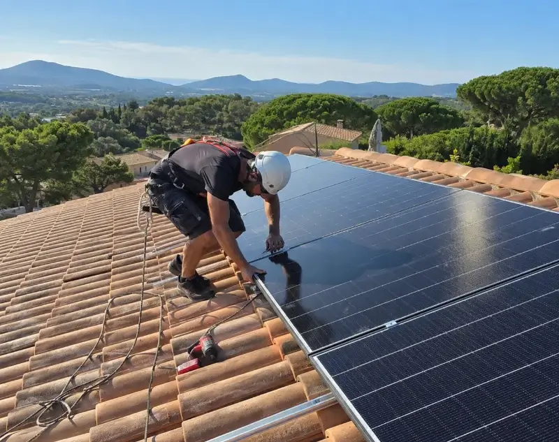 Installateur panneaux solaires Montclar-sur-Gervanne — pose photovoltaïque sur toiture
