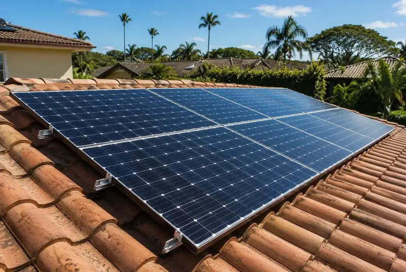 Installation de panneaux solaires à Montclar-sur-Gervanne
